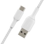Belkin CAB002BT3MWH USB-A to USB-C Cable 3m White