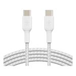 Belkin CAB004BT1MWH2PK USB-C 2.0 Cable 1m White