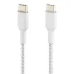 Belkin CAB004BT1MWH2PK USB-C 2.0 Cable 1m White