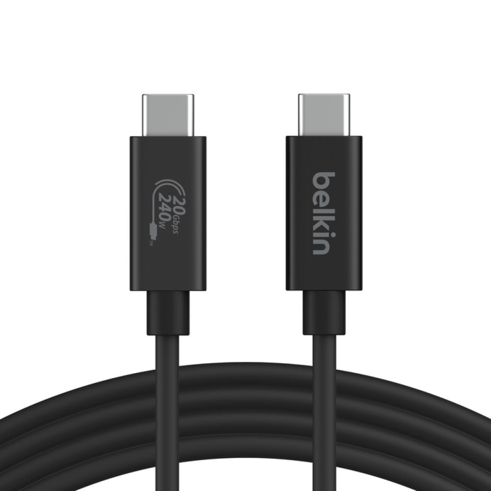 Belkin INZ004BT2MBK USB4 Gen 2x2 Cable 2m Black