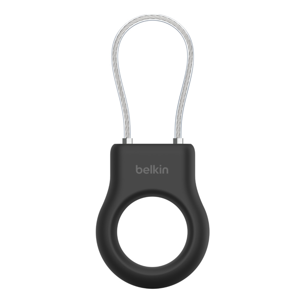 Belkin Secure Holder with Cable for AirTag - Black