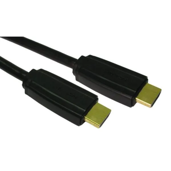 Cables Direct 2m HDMI with Ethernet Cable Type A Black