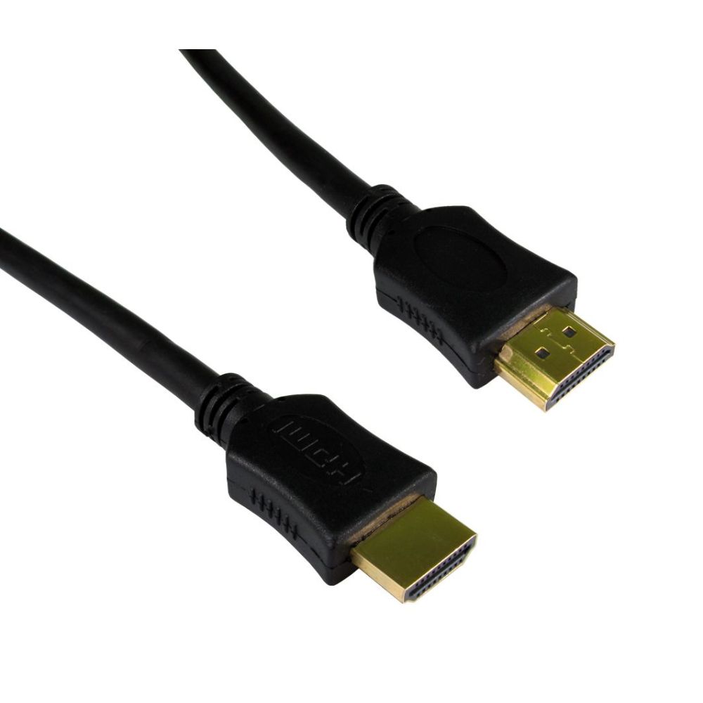 Cables Direct 3m HDMI Male to Male Type A Black