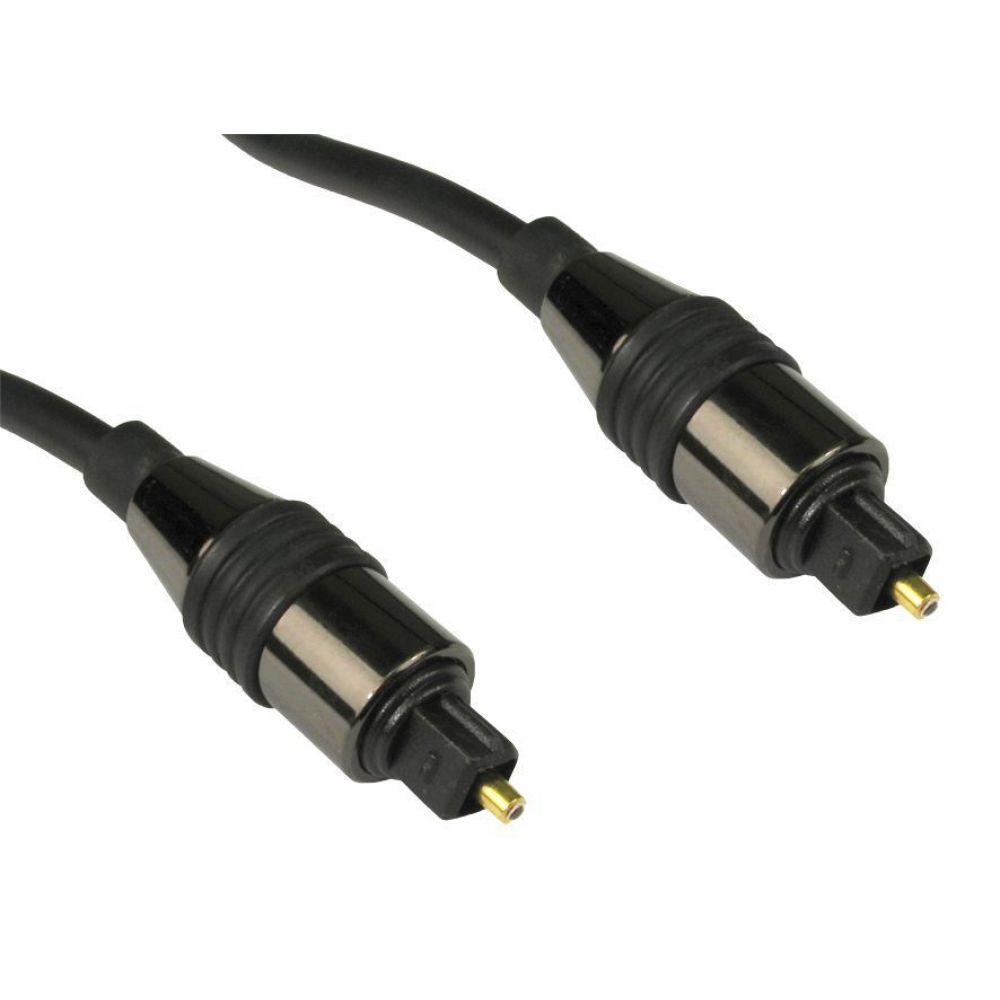 Cables Direct 4OPT-101H TOSLINK Audio Cable 1.5m Black