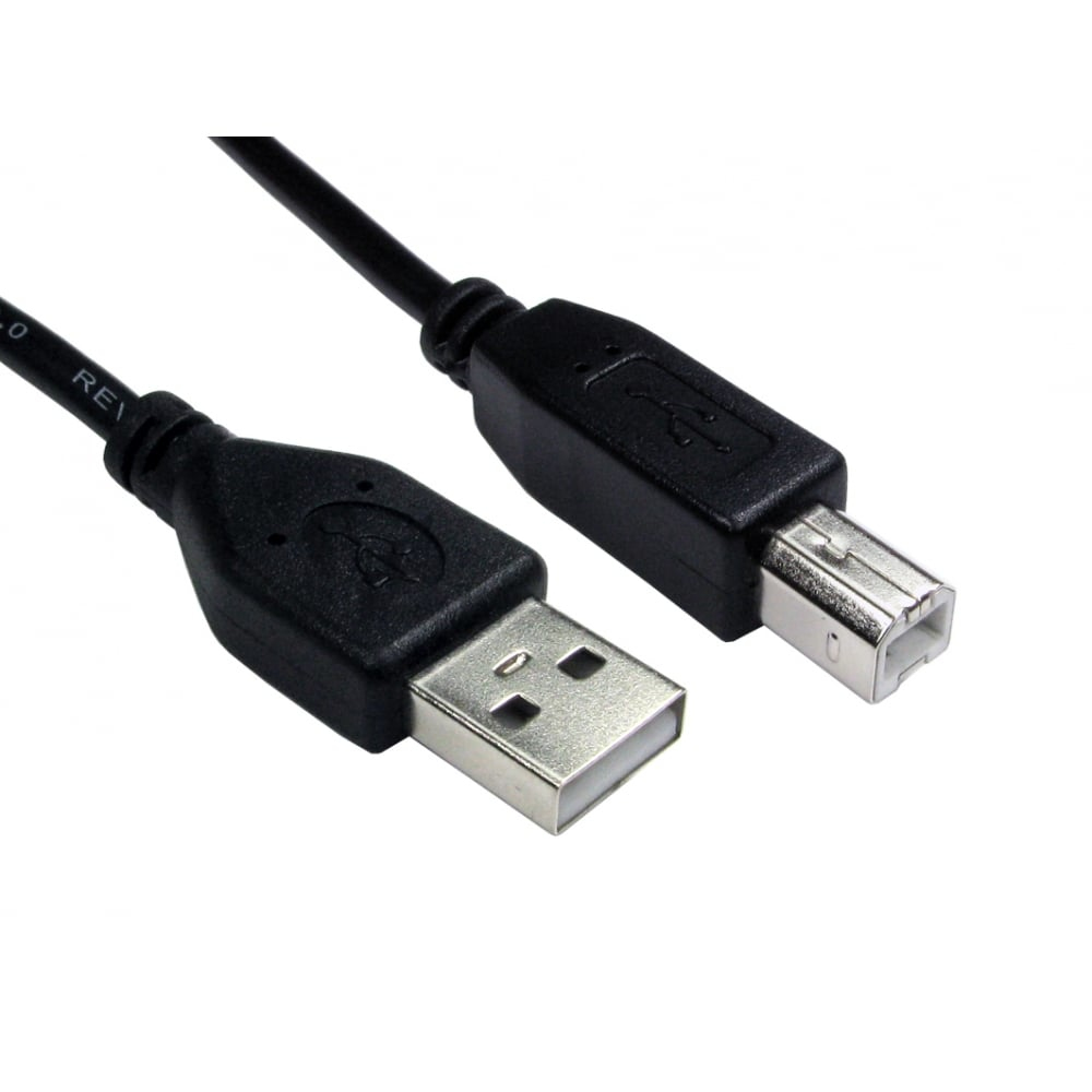 Cables Direct 99CDL2-103 USB 2.0 A to B Cable 3m Black