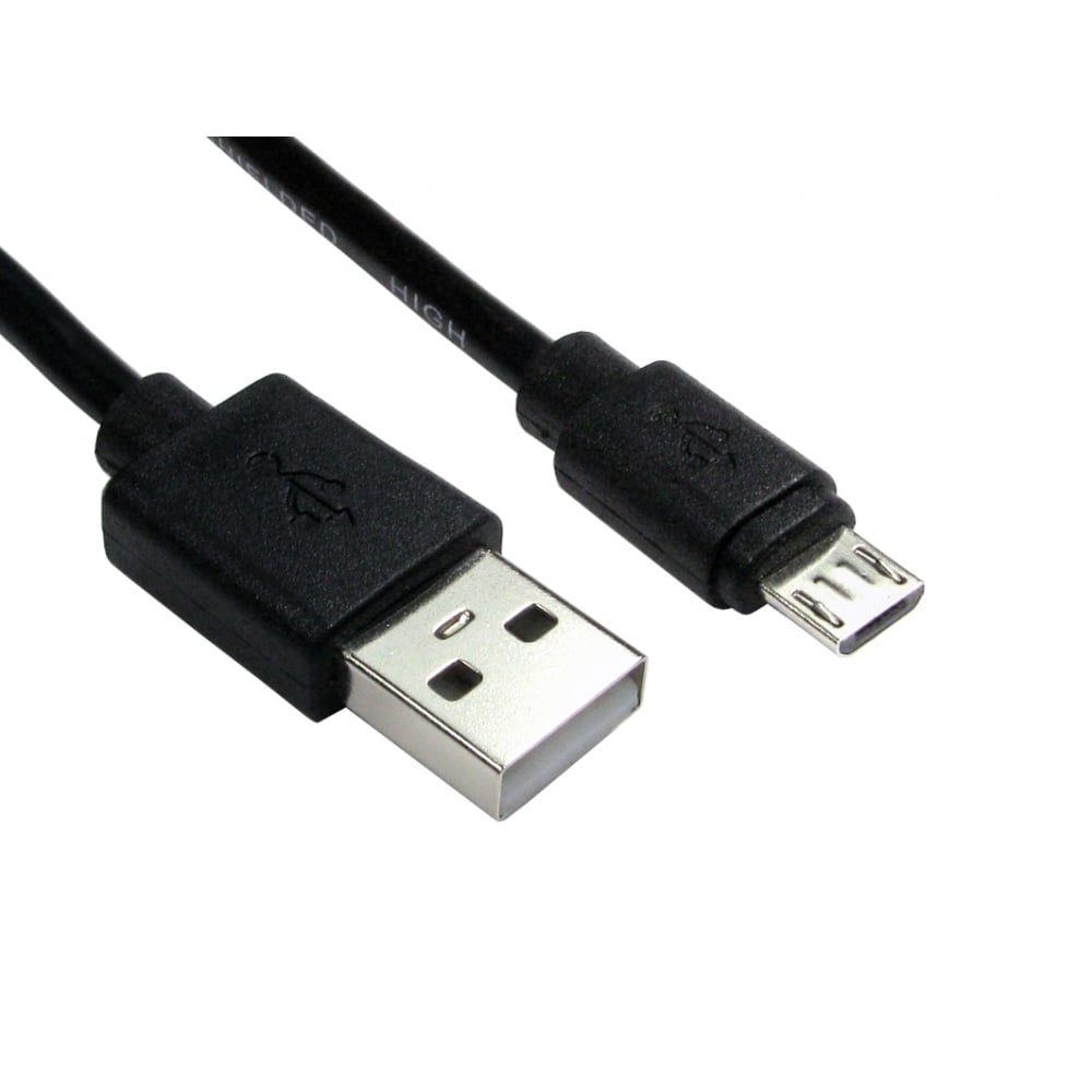 Cables Direct 99CDL2-1601 USB 2.0 A to Micro-B 1m Black