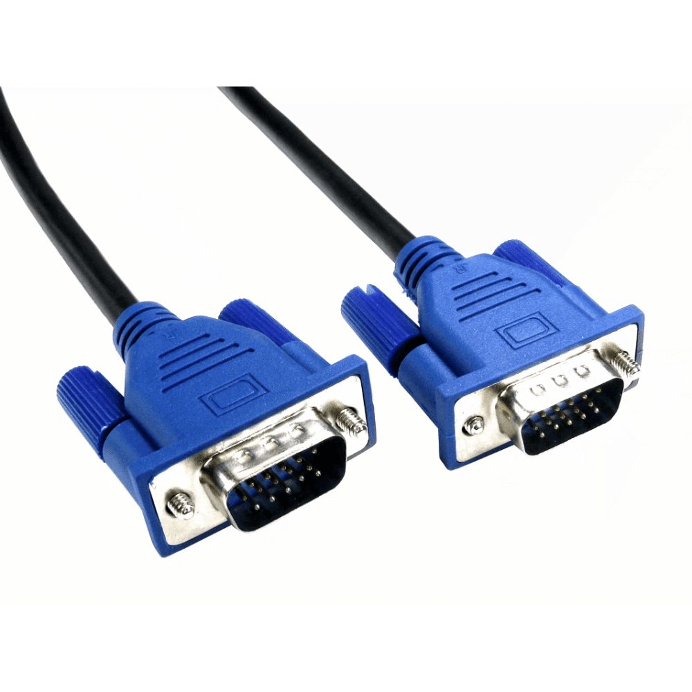 Cables Direct CDEX-LPLZ-01BL 1m VGA Cable Black/Blue