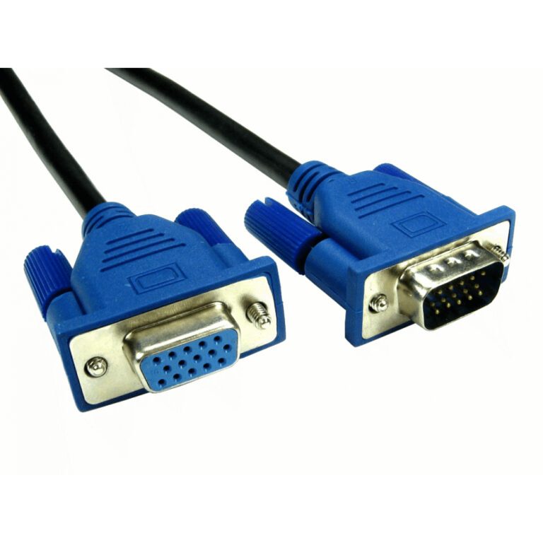 Cables Direct CDEX-LPLZ-23BL VGA Cable 3m Black Blue