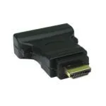 Cables Direct CDL-DV005 DVI-D 19-Pin to HDMI Gender Changer Black