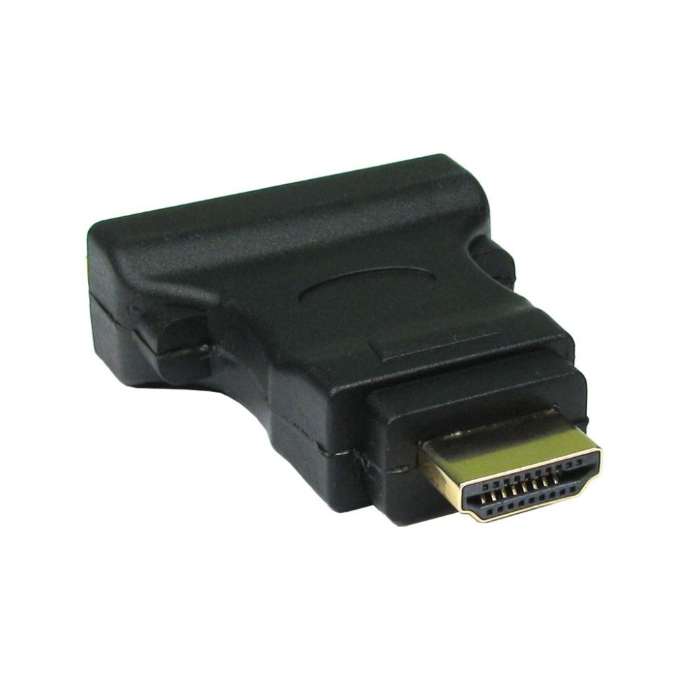 Cables Direct CDL-DV005 DVI-D 19-Pin to HDMI Gender Changer Black