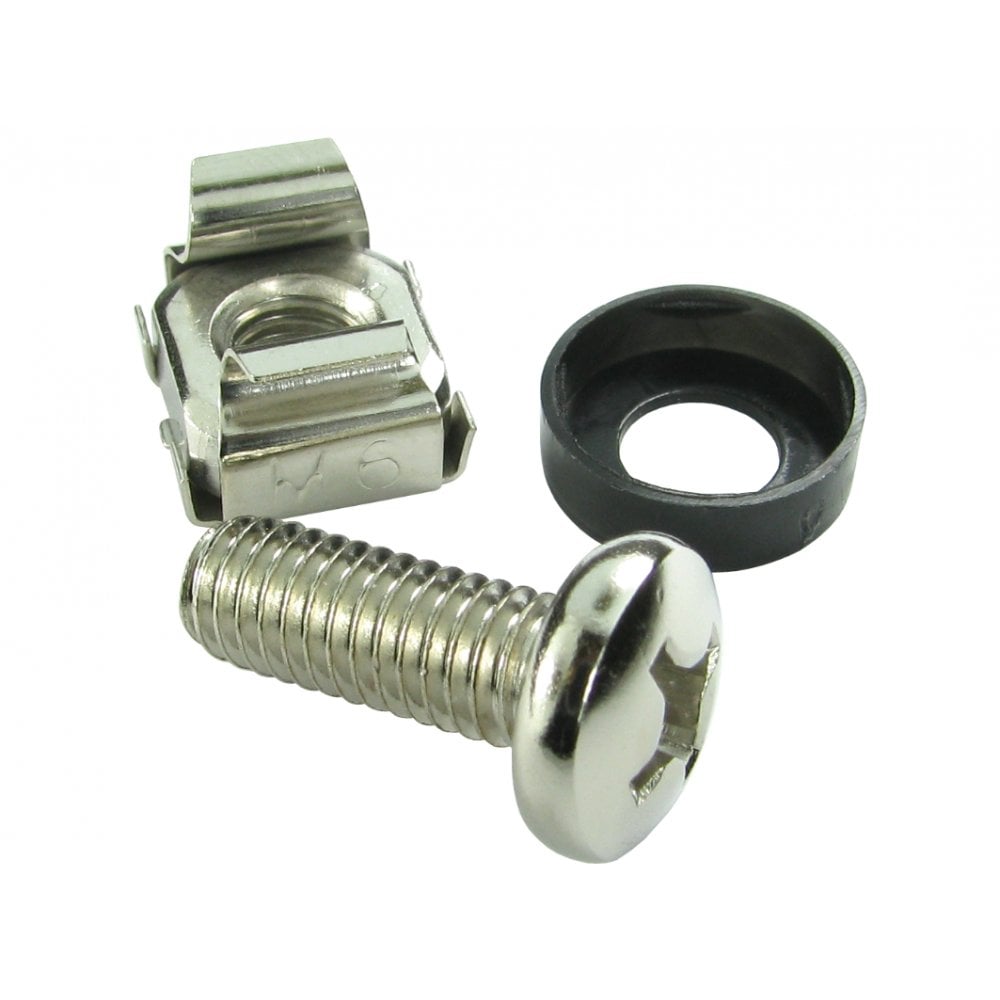 Cables Direct CDL M6 Cage Nuts - Pack of 50