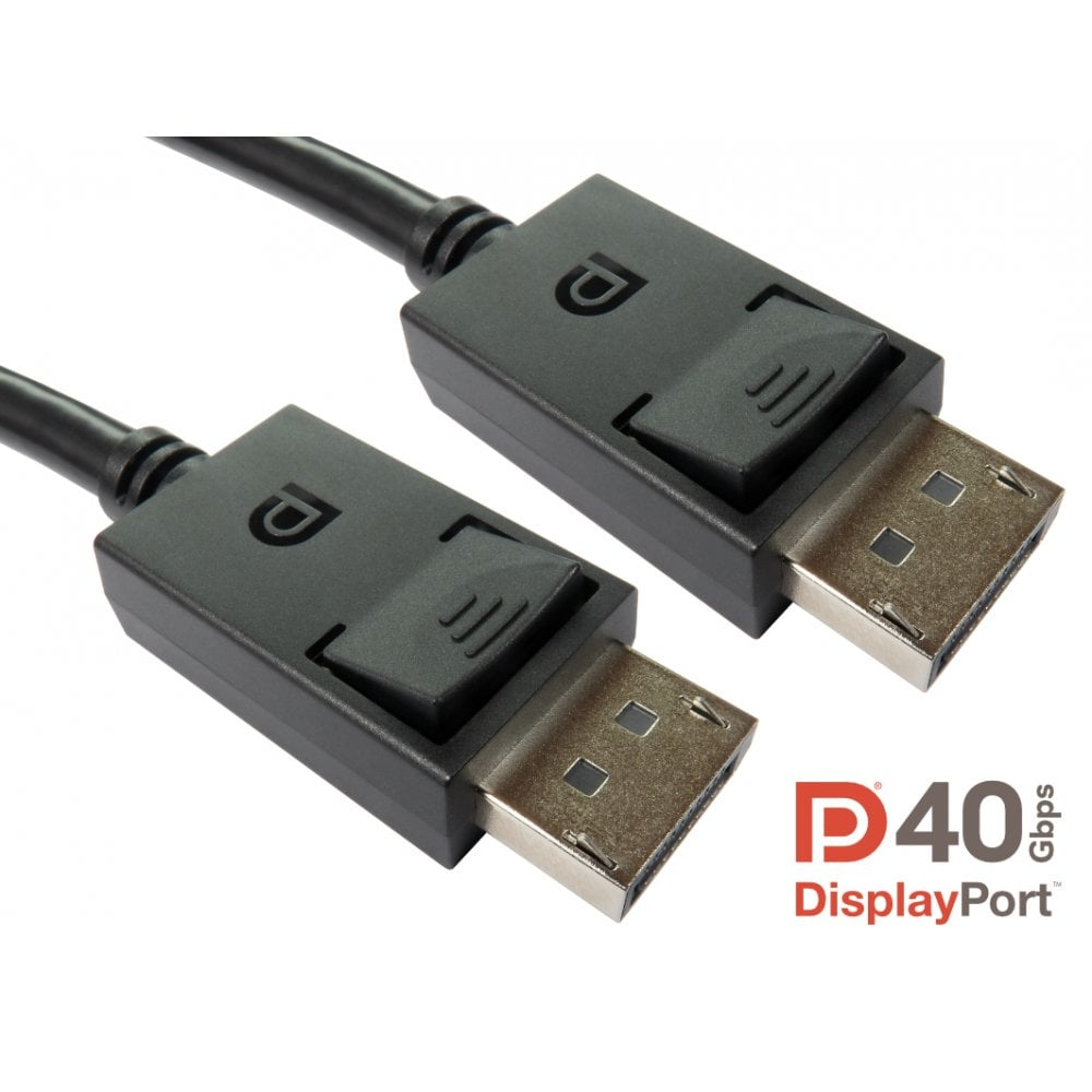 Cables Direct CDLDP40-01 DisplayPort Cable 1m Black