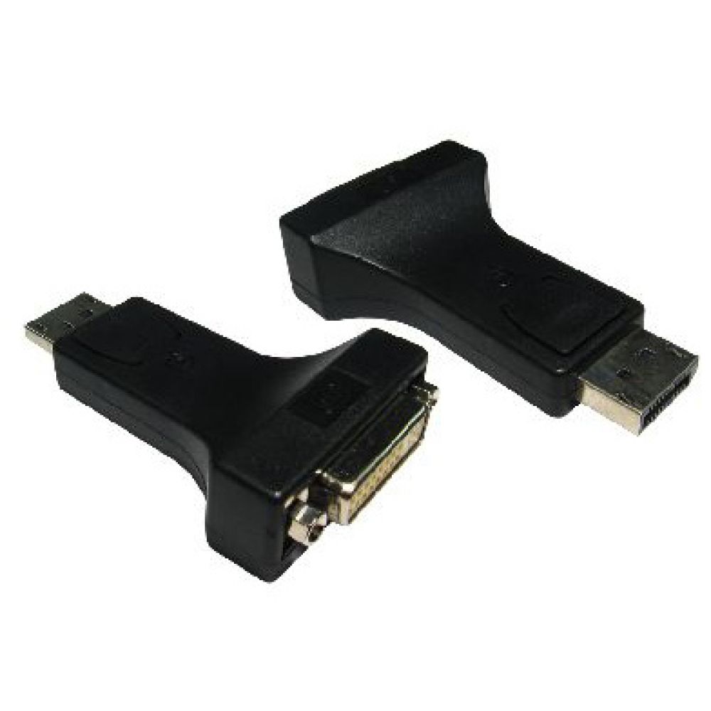 Cables Direct DisplayPort to DVI Cable - Male/Female - Black