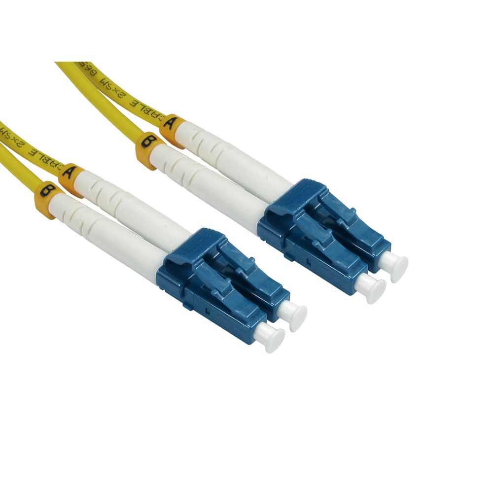 Cables Direct FB2S-LCLC-100Y 10m LC-LC Yellow fibre optic cable