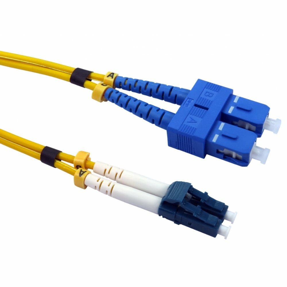 Cables Direct FB2S-LCSC-020YD InfiniBand 2m LC-SC Yellow