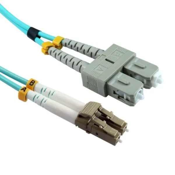 Cables Direct FB3M-LCSC-020D 2m InfiniBand Aqua LC-SC