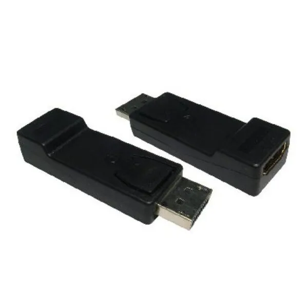 Cables Direct HDHDPORT-005 DisplayPort to HDMI Gender Changer Black