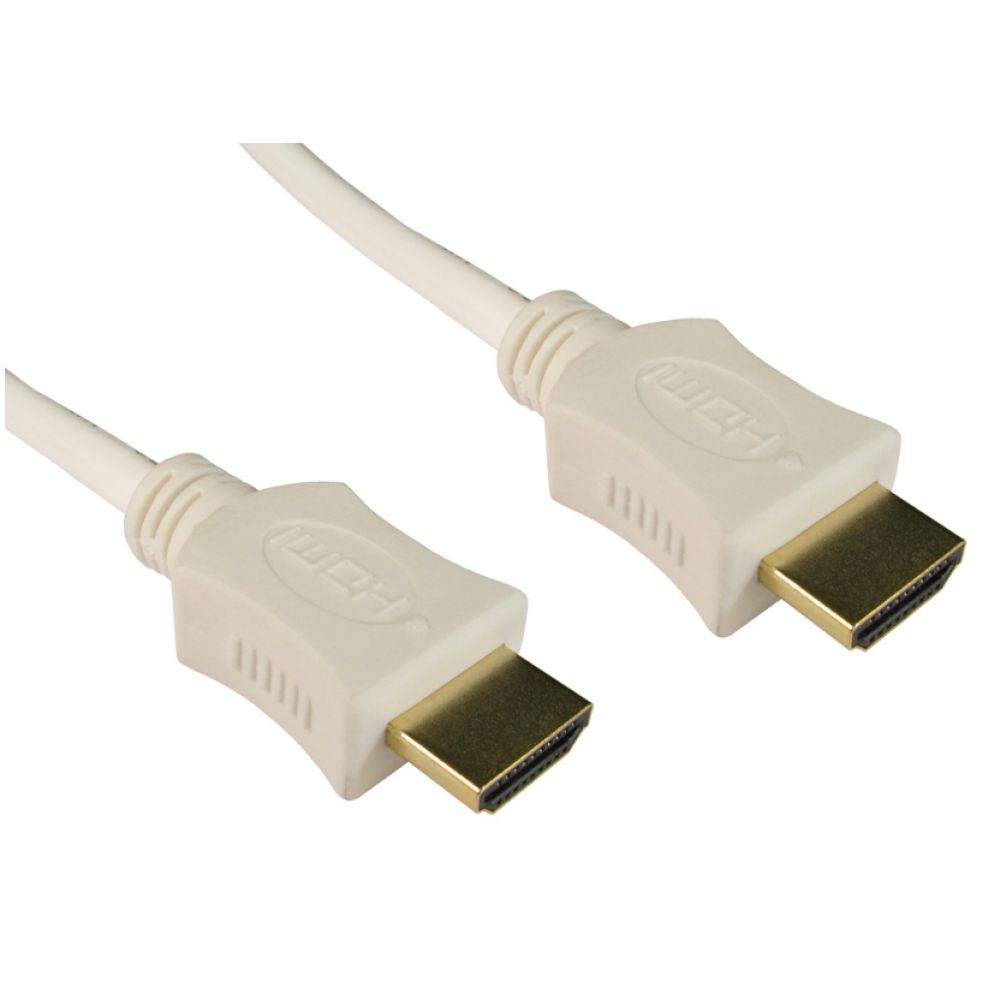 Cables Direct HDMI 5m White Type A Standard
