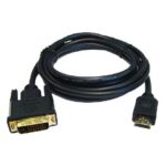 Cables Direct HDMI-DVI-D 1.8m Black Cable