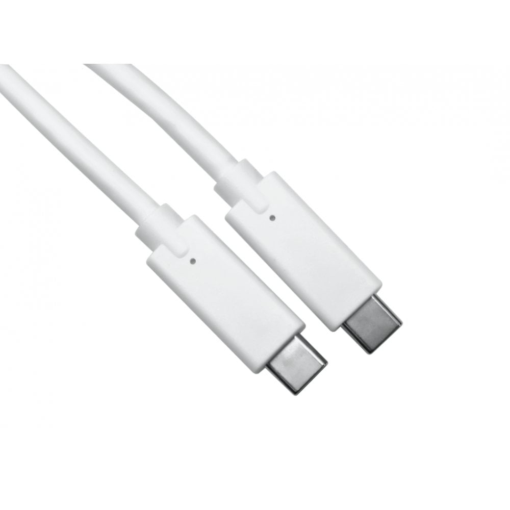 Cables Direct NLMOB-901-2 USB-C 3.2 Gen 2 Cable 1.8m White
