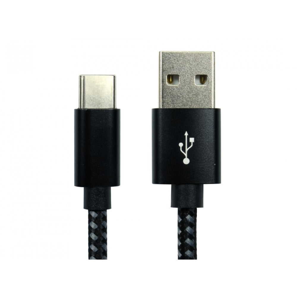 Cables Direct NLMOB-941BDBK USB 2.0 A to C Cable 1m Black