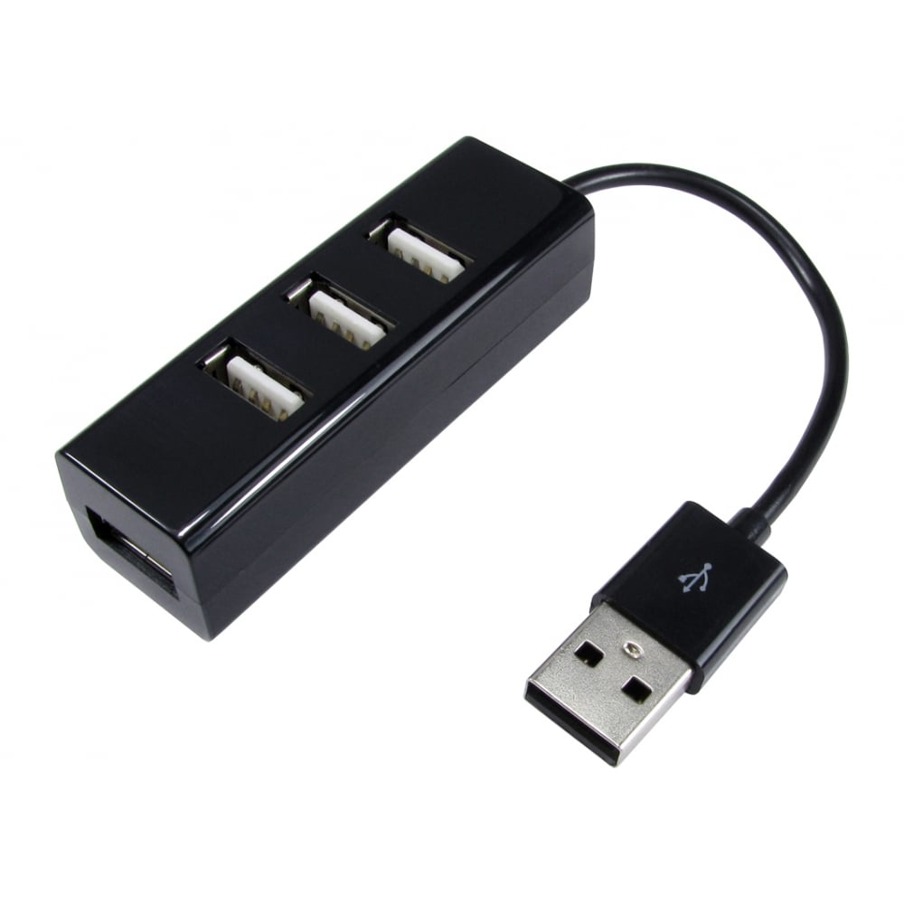 Cables Direct NLUSB2-205K USB 2.0 Hub 480 Mbit/s Black
