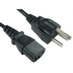 Cables Direct RB-291W Power Cable Black 2m C13