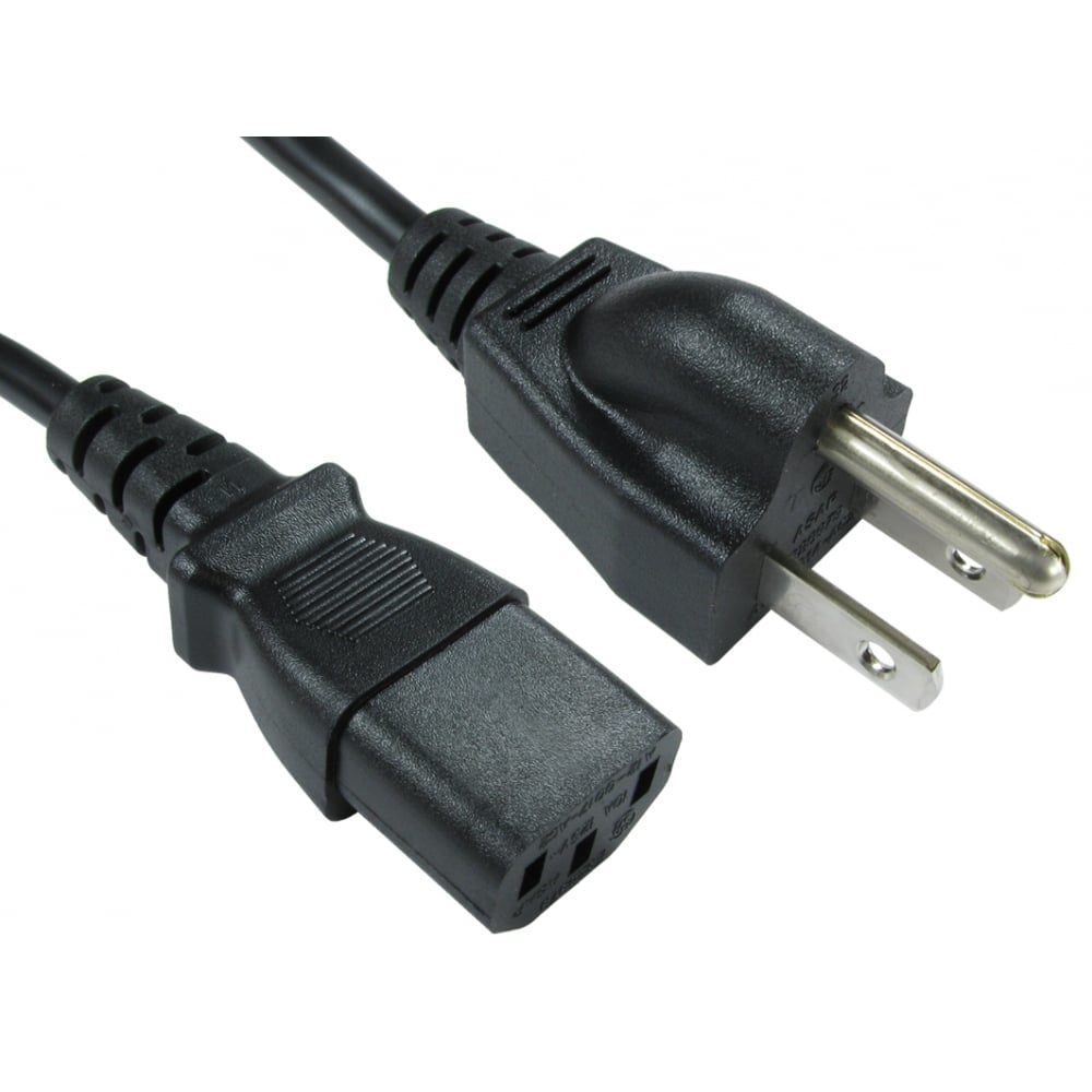 Cables Direct RB-291W Power Cable Black 2m C13