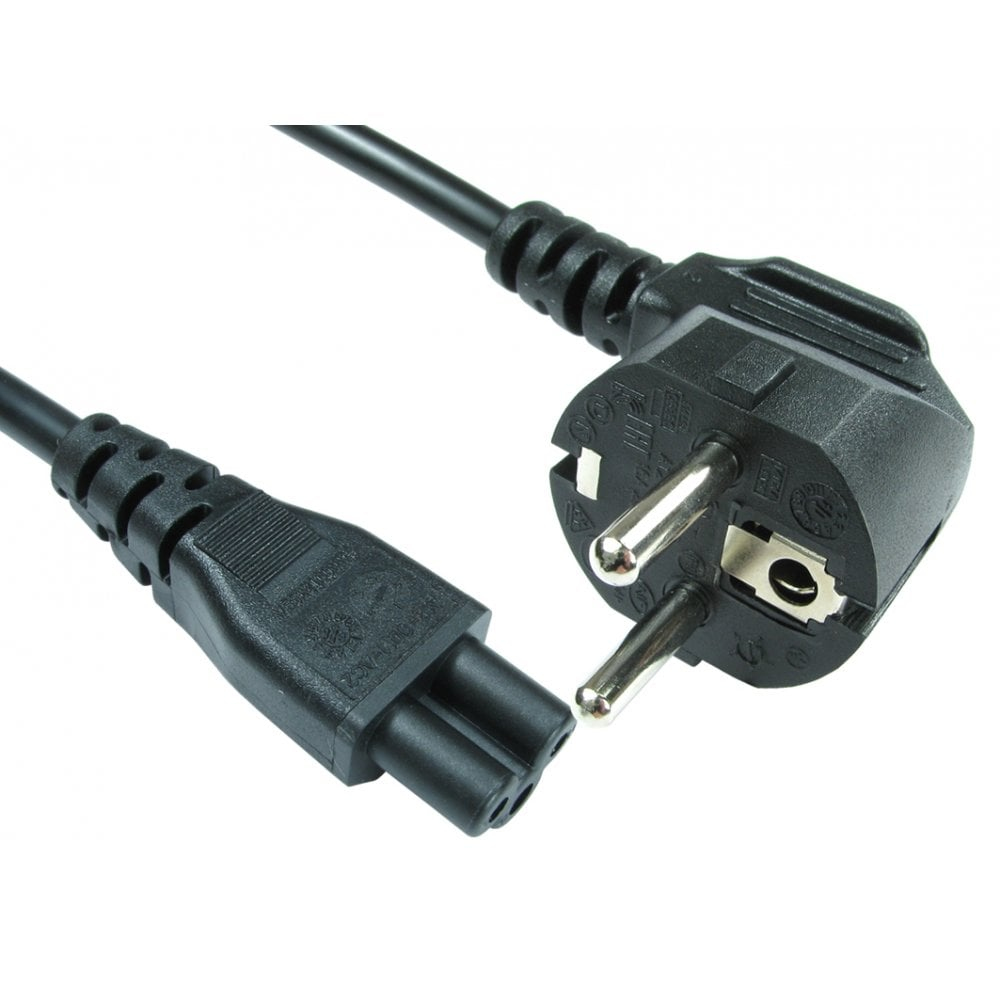 Cables Direct RB-292WH 2m Power Cable Black E+F C5