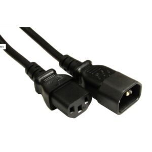 Cables Direct RB-301 Power Cable Black 1.8m C13 to C14