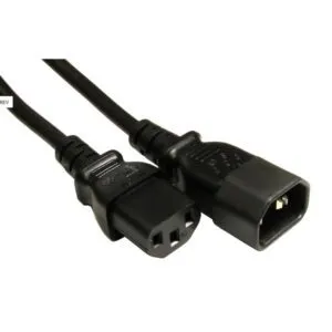 Cables Direct RB-301 Power Cable Black 1.8m C13 to C14
