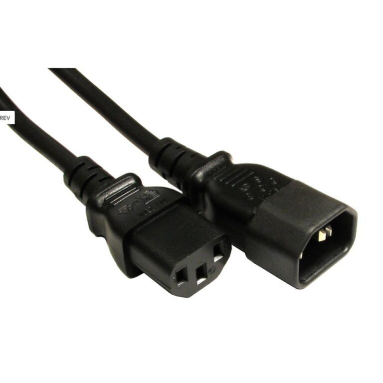 Cables Direct RB-301 Power Cable Black 1.8m C13 to C14