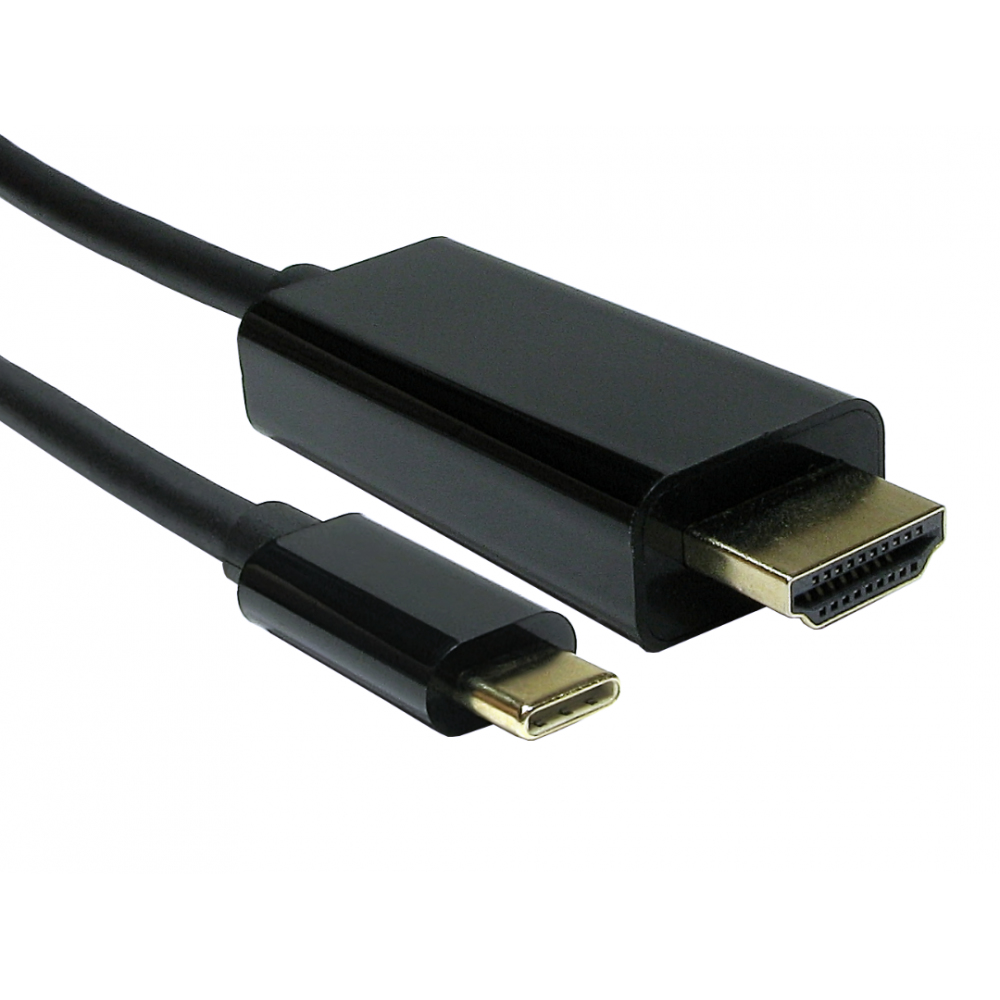 Cables Direct USB-C to HDMI 4K 60Hz 3m Black