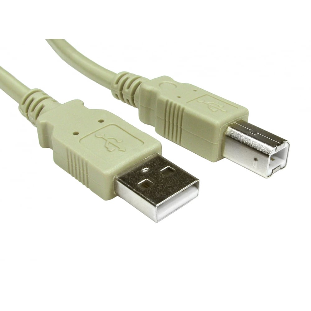 Cables Direct USB2-102 2m USB A to B Grey