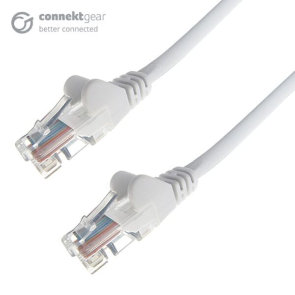 connektgear 0.5m RJ45 CAT5e UTP Network Cable White