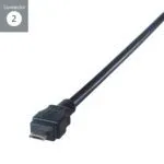 connektgear 0.5m USB 2.0 Android Charge & Sync Cable A Male to Micro-B MHL Male
