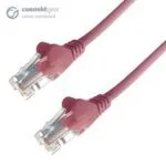 connektgear 15m RJ45 CAT5e UTP Stranded Network Cable - Pink