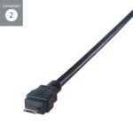 connektgear 1m USB 2.0 Android Charge & Sync Cable A Male to Micro B MHL Male