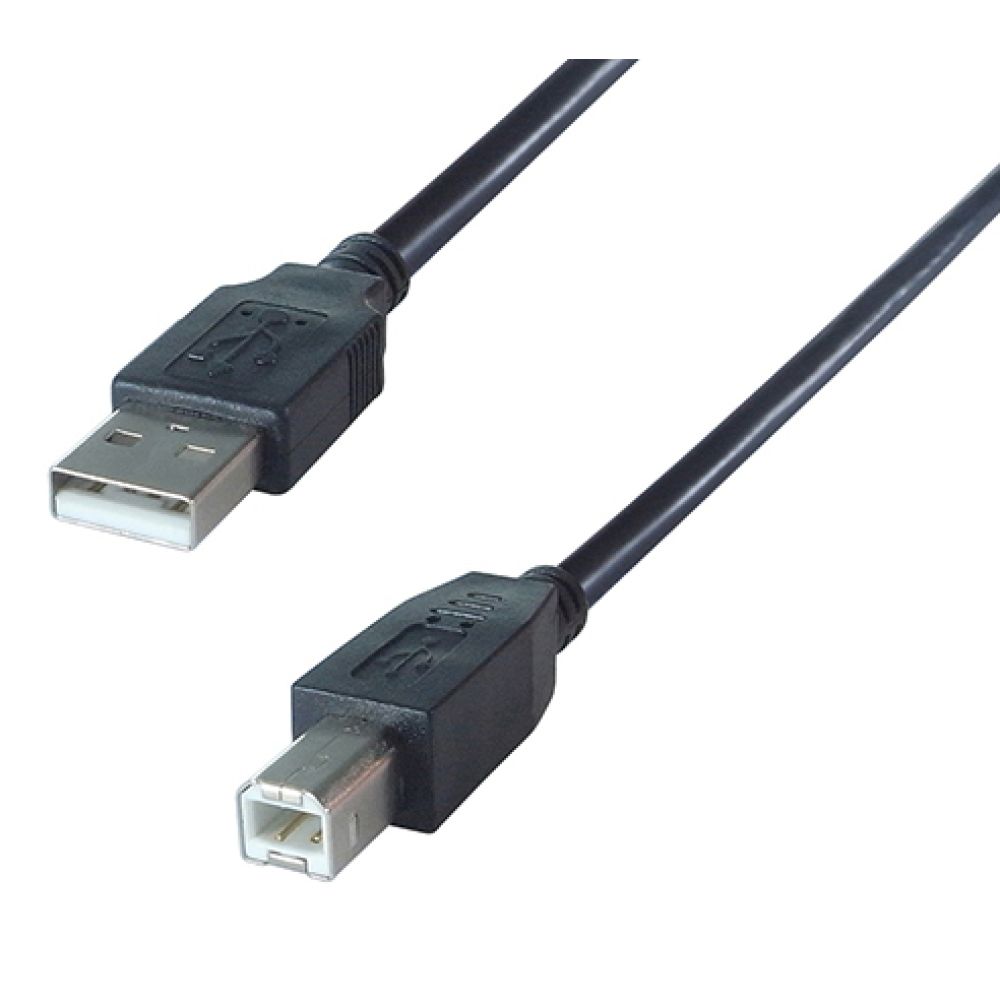 connektgear 26-2900 USB 3.2 Gen 1 Cable 2m USB-A to USB-B Black