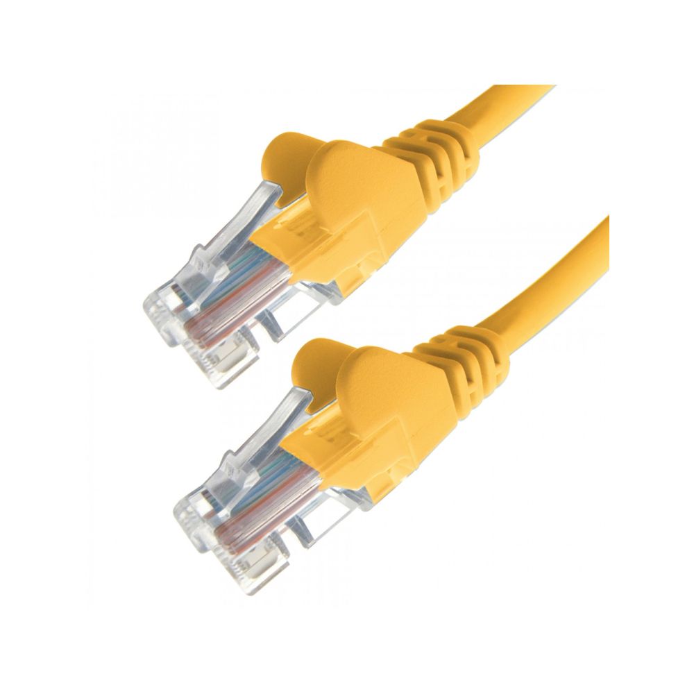 connektgear 28-0005Y Cat5e U/UTP Cable Yellow 0.5m