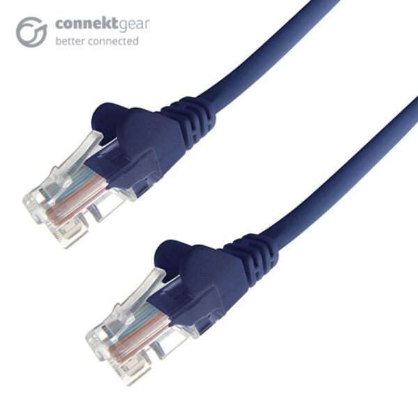 connektgear 2m CAT5e UTP Network Cable Blue