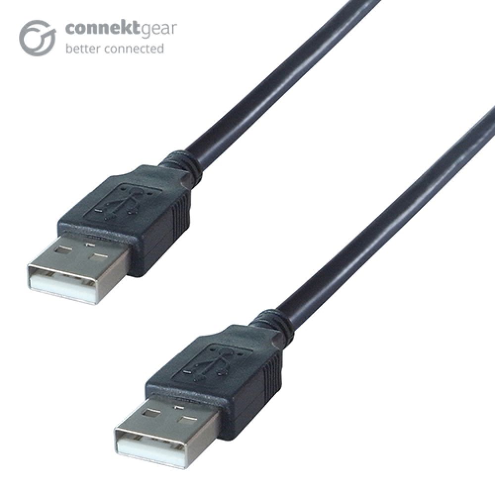 connektgear 3m USB 2.0 A Male to A Male Cable