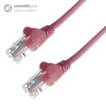 connektgear 5m CAT5e UTP Network Cable - Pink