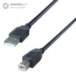 connektgear 5m USB 2.0 A Male to B Male Cable
