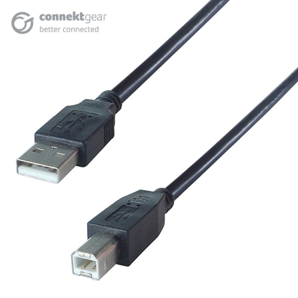 connektgear 5m USB 2.0 A Male to B Male Cable