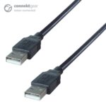 connektgear USB 2.0 Cable A Male to A Male - 2m
