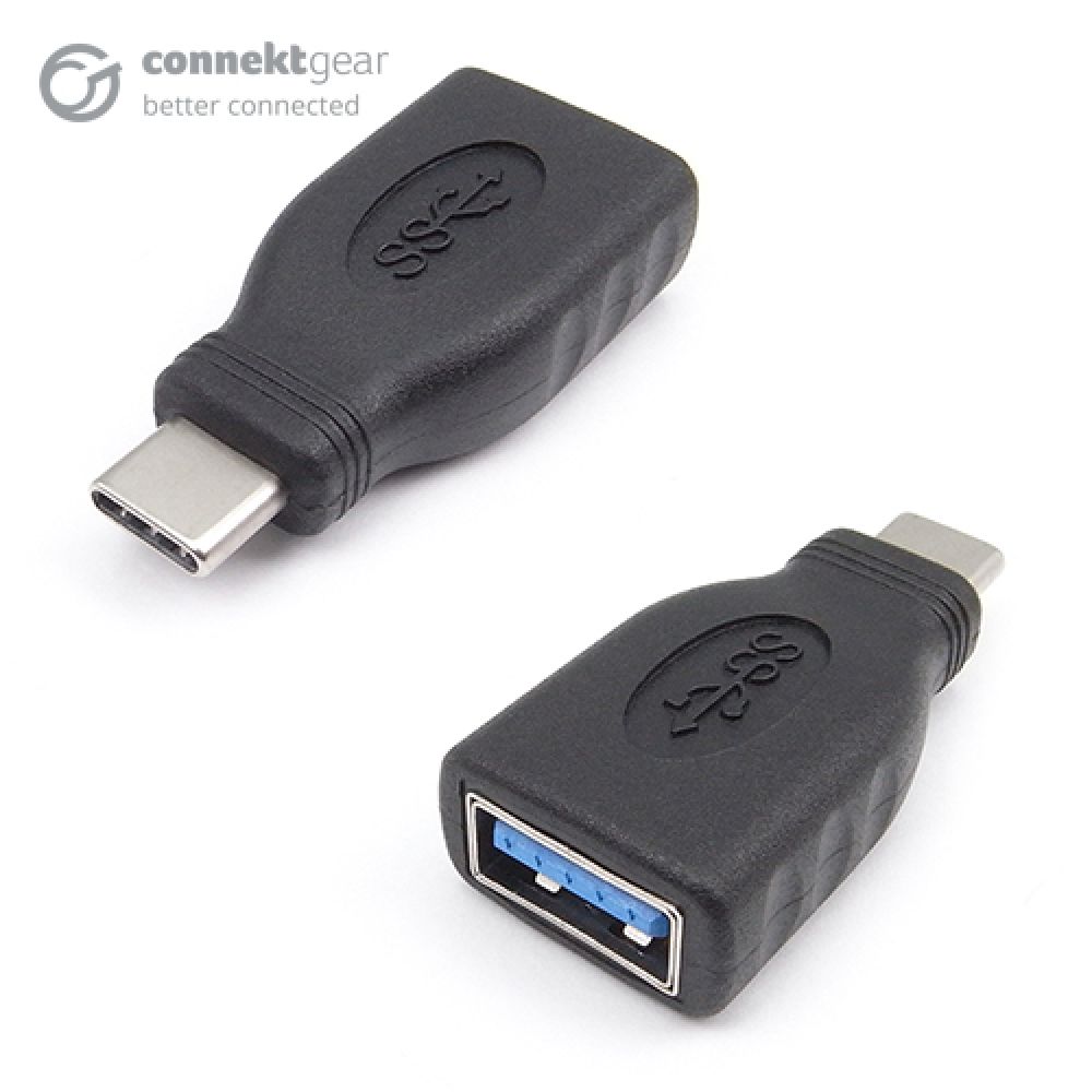 connektgear USB 3 Type C Male to A Female OTG Adapter