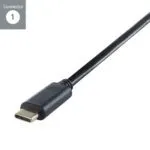 connektgear USB 3.1 Type-C to DVI-I Active Adapter - Thunderbolt & DP Compatible