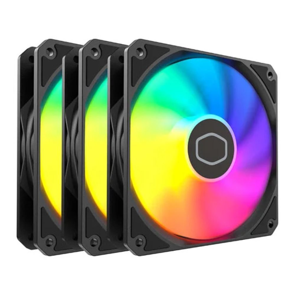 Cooler Master MasterFan MF120 Lite ARGB Triple Pack Black 120mm