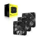 Corsair RS120 120mm Black Case Fan 3-Pack
